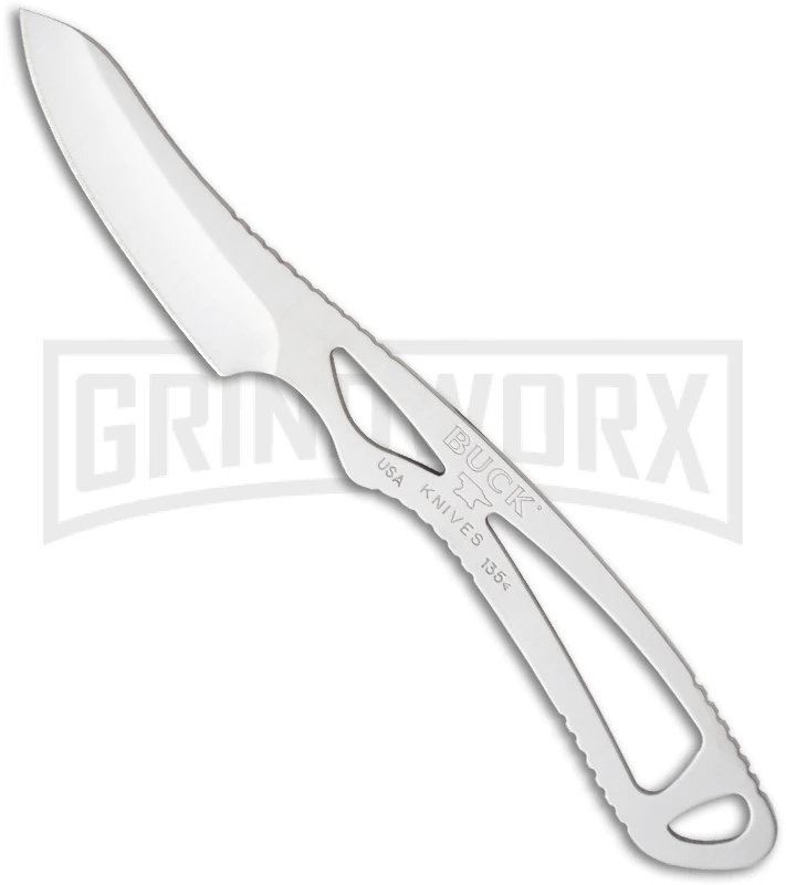 Buck Knives Buck PakLite Caper Fixed Blade Knife - Satin Plain 1 Buck Knives Buck PakLite Caper Fixed Blade Knife - Satin Plain