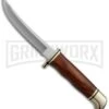 Buck Knives Buck Personal Dymondwood 118 Fixed Blade Knife - Satin Plain