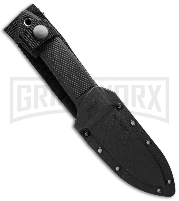 Cold Steel Pendleton Hunter Fixed Blade Knife - Black Plain 2 Cold Steel Pendleton Hunter Fixed Blade Knife - Black Plain - Image 2
