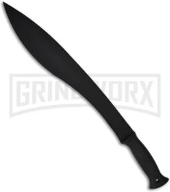 Cold Steel 17" Magnum Kukri Machete Knife - Black Plain