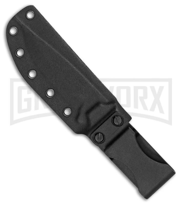 EKA W9 Orange Cord Fixed Blade Knife - Satin Plain 2 EKA W9 Orange Cord Fixed Blade Knife - Satin Plain - Image 2