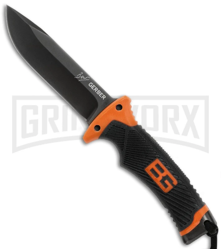 Gerber Bear Grylls Ultimate Fixed Blade Knife - Gray Plain 1 Gerber Bear Grylls Ultimate Fixed Blade Knife - Gray Plain