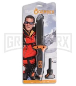 Gerber Bear Grylls Ultimate Fixed Blade Knife - Gray Plain 7 Gerber Bear Grylls Ultimate Fixed Blade Knife - Gray Plain -Knife Sale Shop gerber ultimate knife 31 001063 large