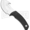 Hen & Rooster Little Hunter Black Fixed Blade Knife - Satin Plain