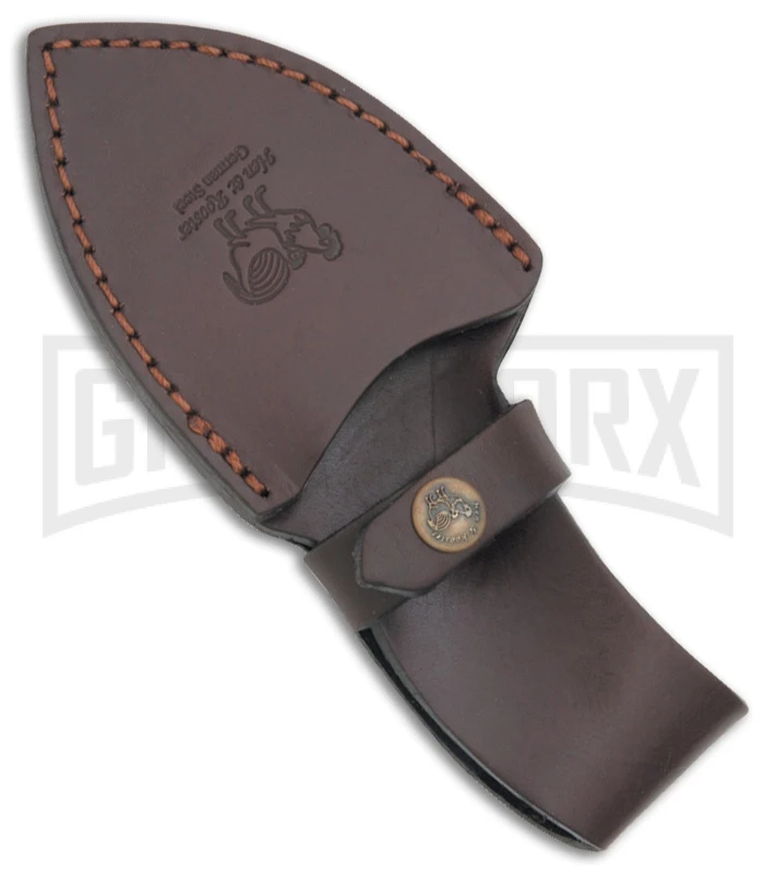 Hen & Rooster Little Hunter Black Fixed Blade Knife - Satin Plain 2 Hen & Rooster Little Hunter Black Fixed Blade Knife - Satin Plain - Image 2