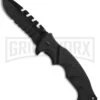 MTech XTreme Ballistic Black Spring Assisted Knife - Black Serr