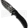 M-Tech Dean Hogarth Xtreme Ballistic Black Spring Assisted Knife - Graphic Plain