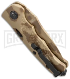 Schrade Mini Extreme Survival SC60MDT Desert Camo Automatic - Tanto Plain 5 Schrade Mini Extreme Survival SC60MDT Desert Camo Automatic - Tanto Plain -Knife Sale Shop schrade sc60mds side cm large