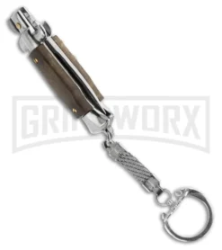 Knife Sale Shop -Knife Sale Shop skm 4in italian auto keychain 11 slim wood side large