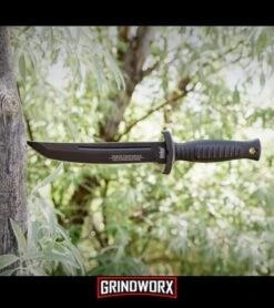 United Cutlery Black Combat Commander Tanto Knife - Black Plain -Knife Sale Shop unitec cutlery COMBAT COMMANDER TANTO UC3028 BP 17192 dl large