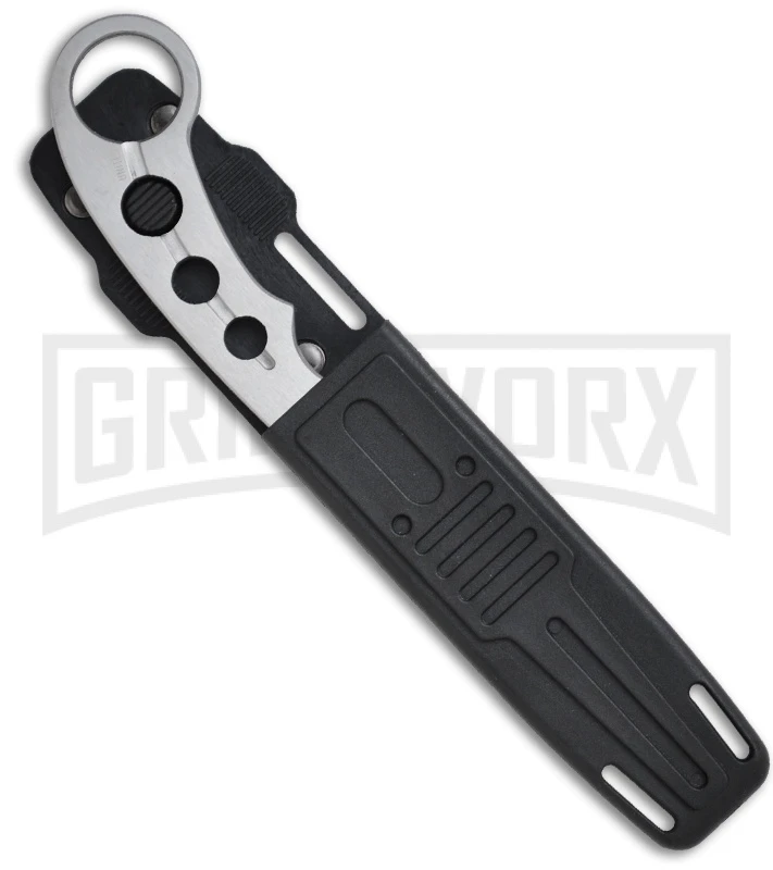 United Cutlery Undercover Combat Fighter Fixed Blade Knife - Black Plain 2 United Cutlery Undercover Combat Fighter Fixed Blade Knife - Black Plain - Image 2